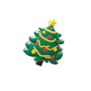 3D LED Christmas Tree Shoe Charm