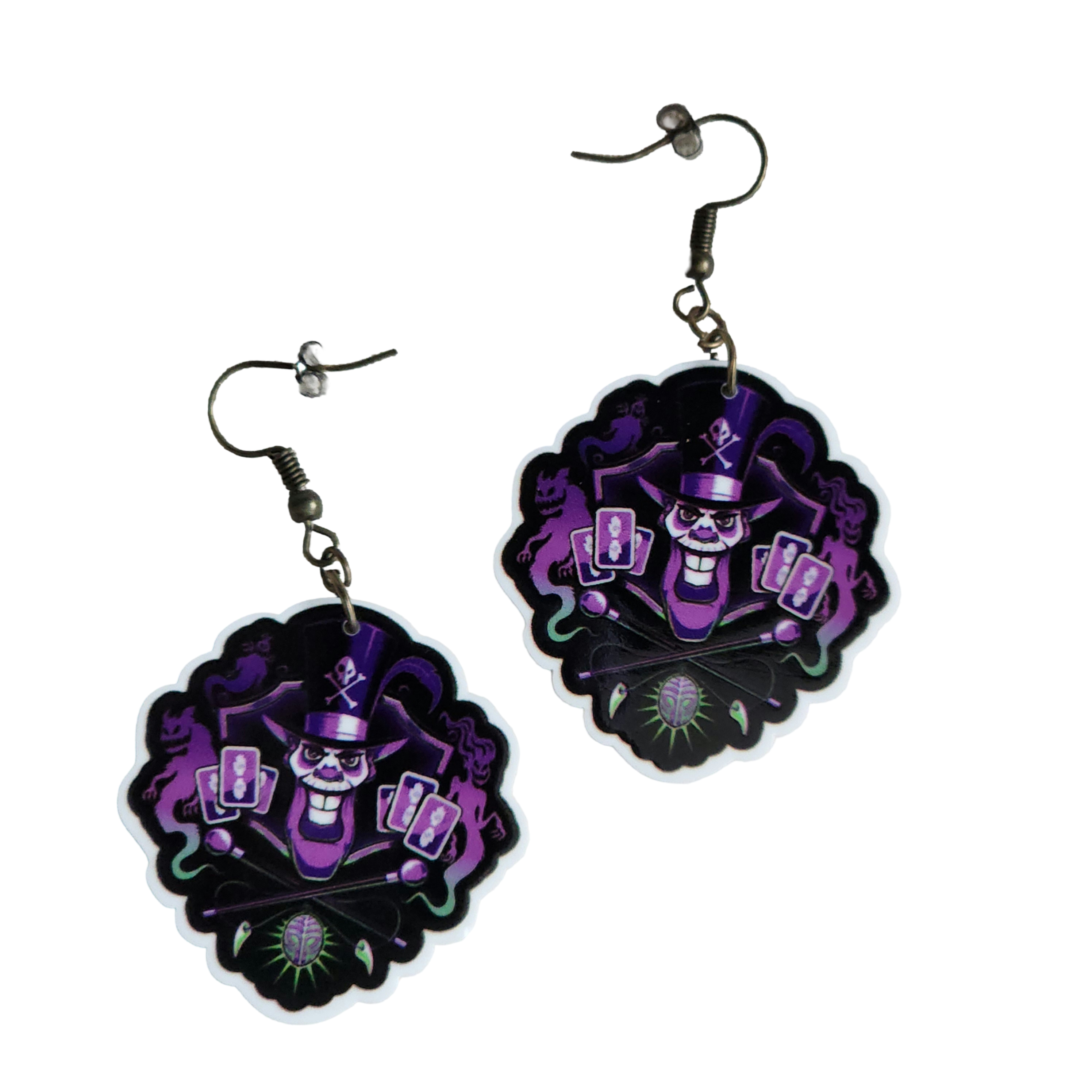 Shadow Man Drop Earrings