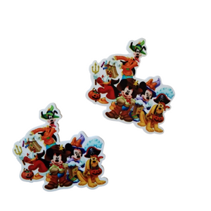 2pc Halloween Mouse and Gang Planar Resin