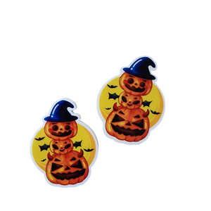 2pc Pumpkin Trio Planar Resin