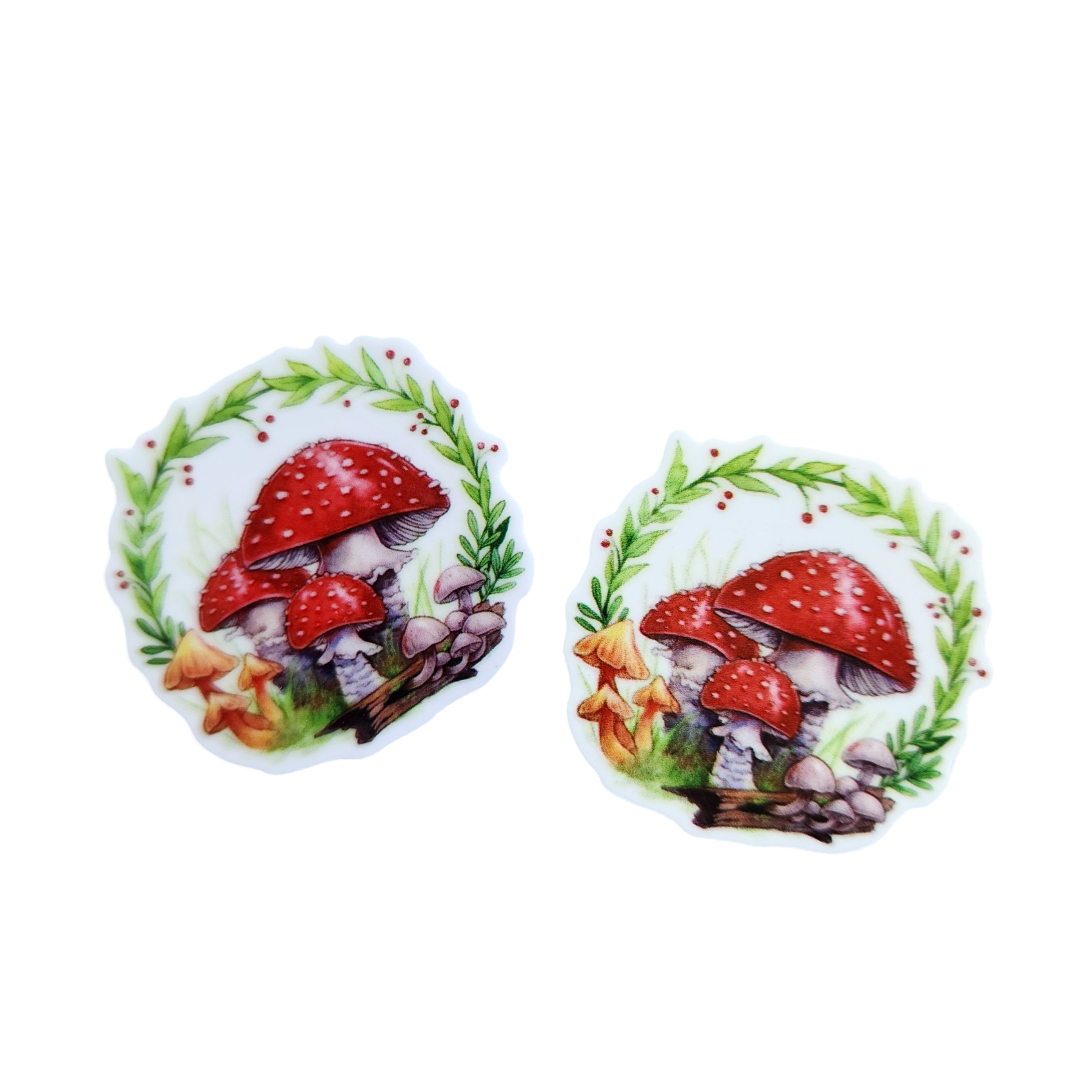 2pc Mushroom Planar Resin