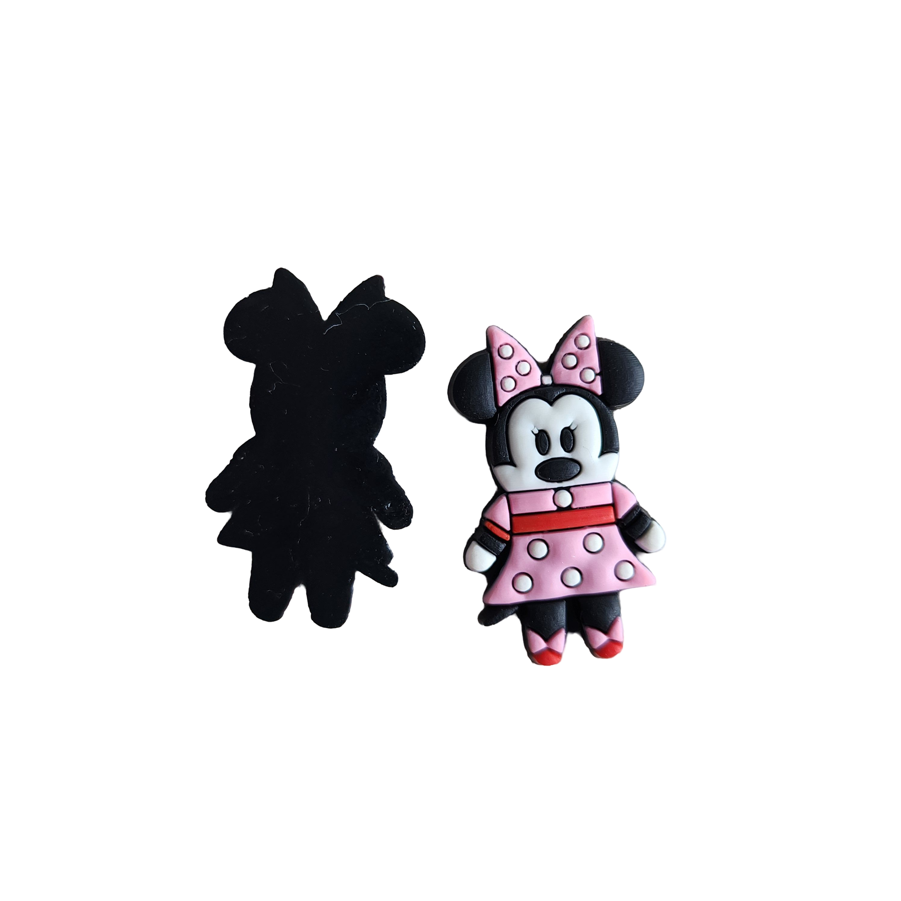 2pc Miss Mouse Soft PVC Resin