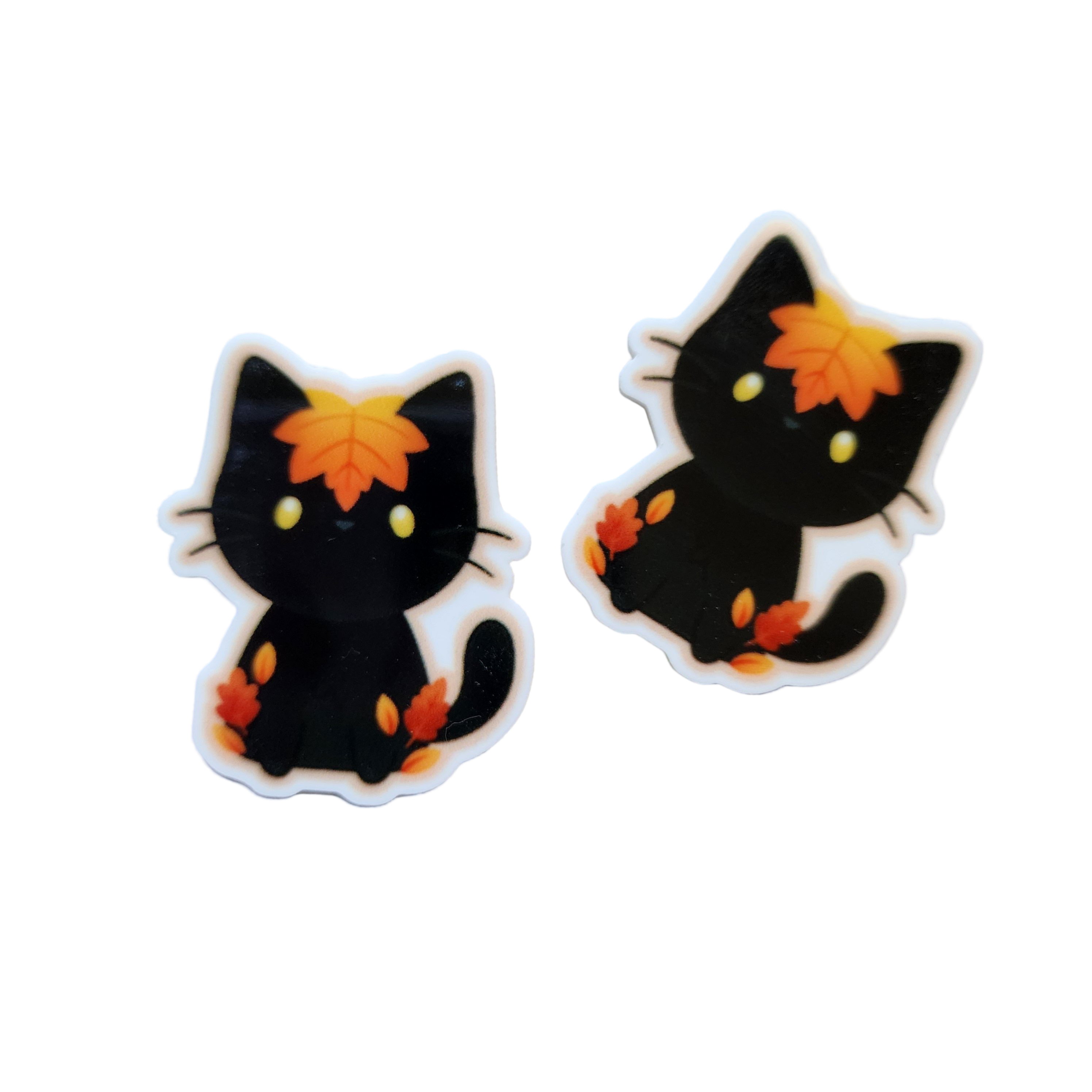 2pc Fall Black Kitty Planar Resin