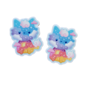 2pc Sky Kitty Planar Resin