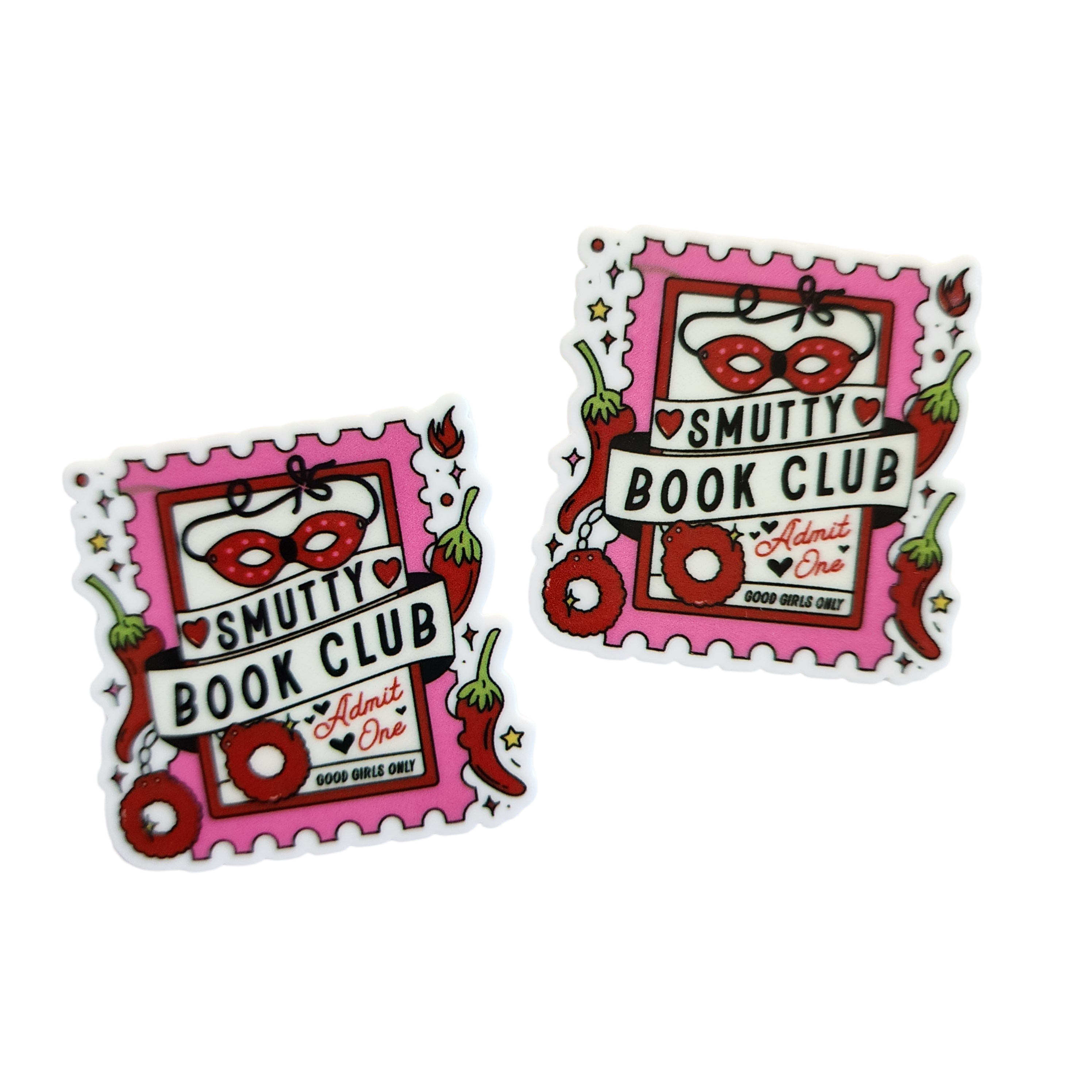 2pc Smutty Book Club Planar Resin