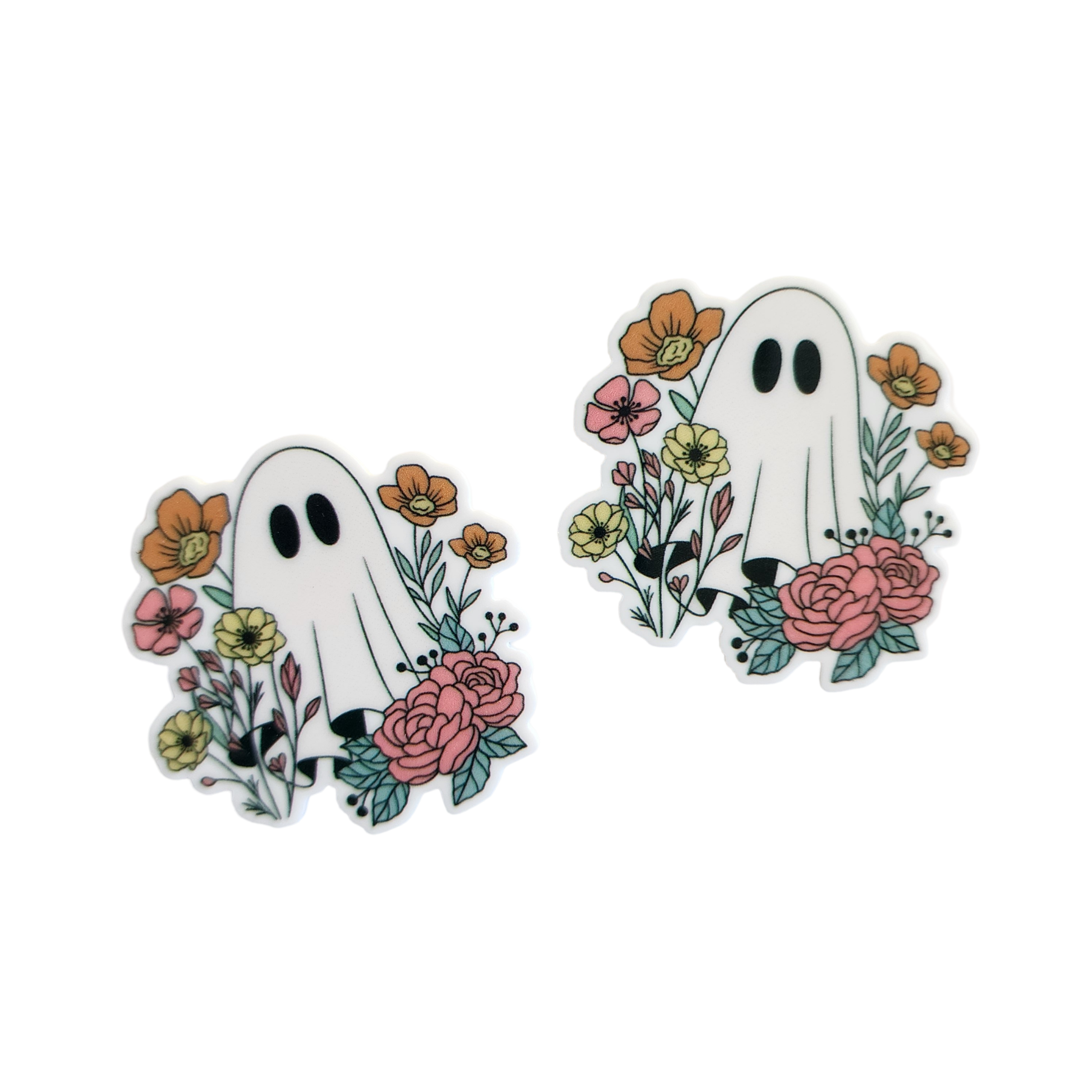 2pc Retro Ghost Planar Resin