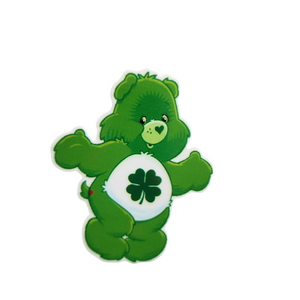 XLG Green Lucky Bear Planar Resin