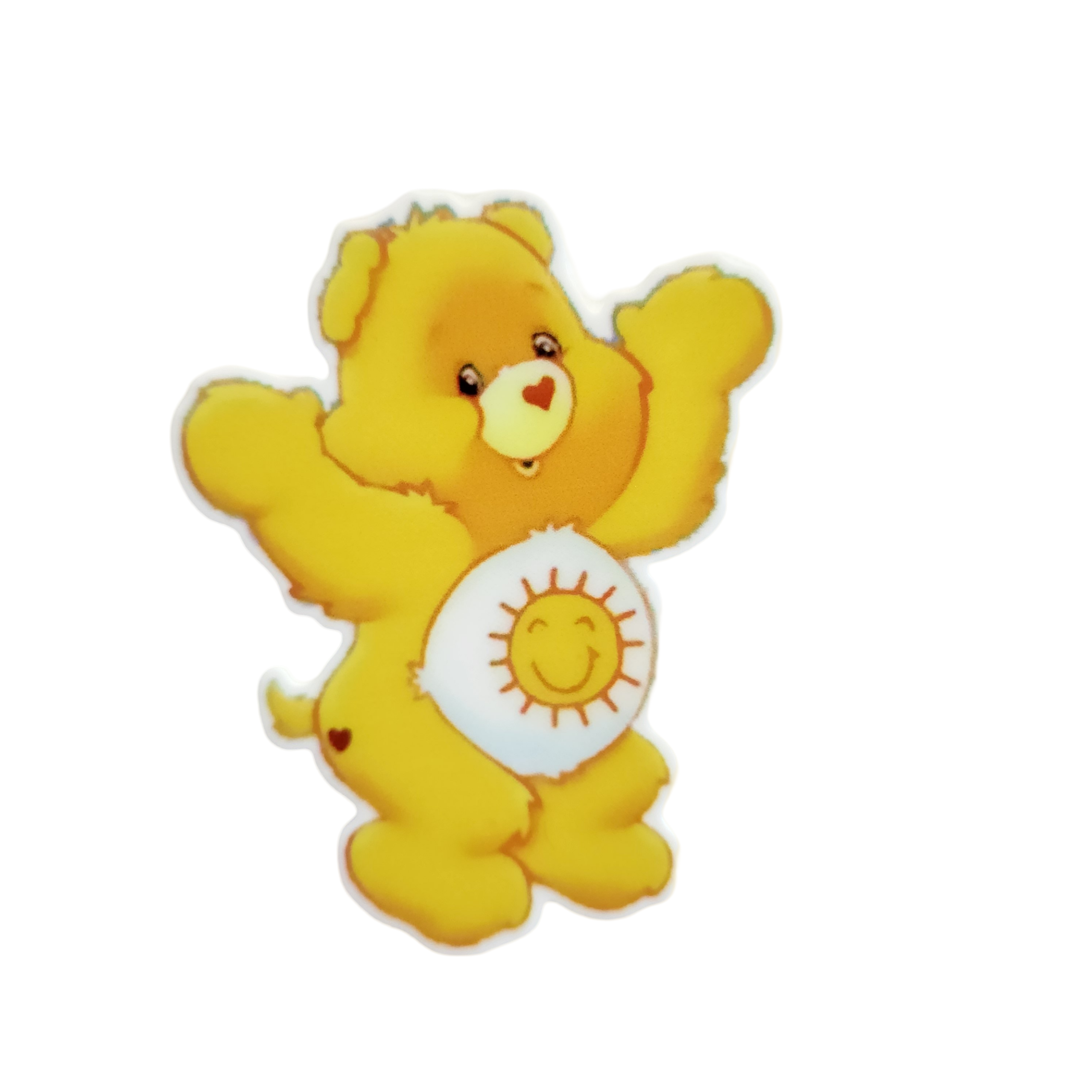 XLG Yellow Sunshine Bear Planar Resin