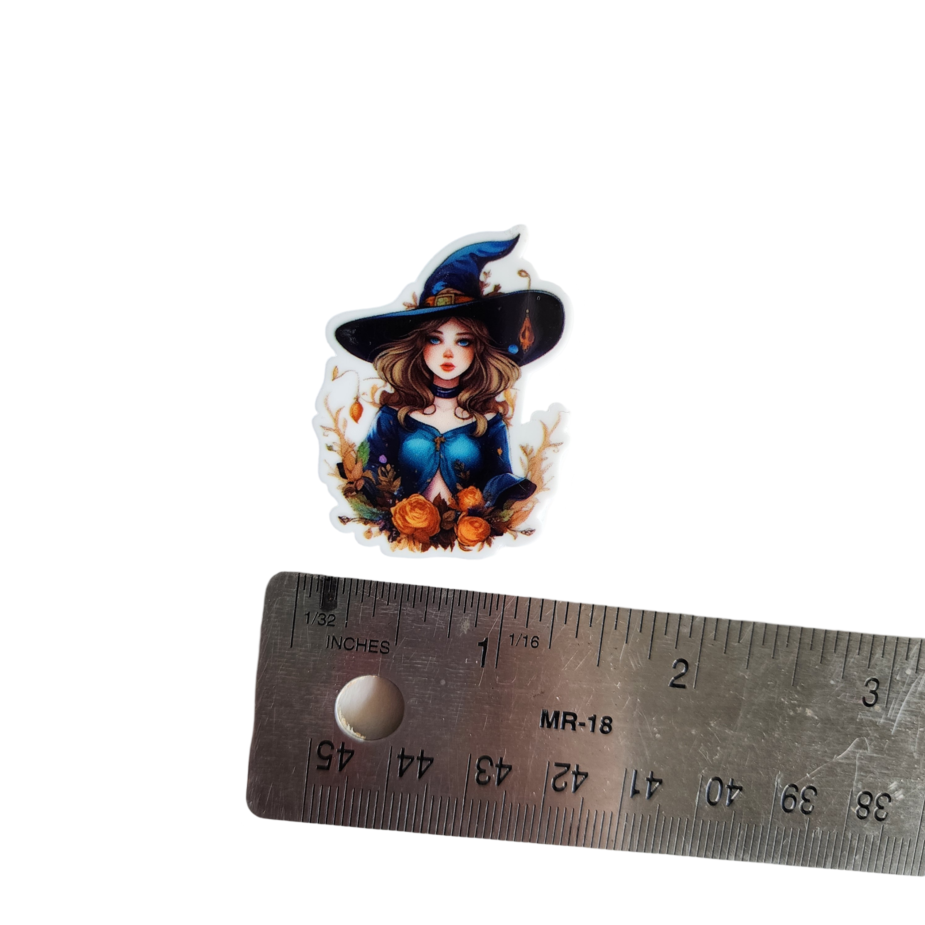 2pc Vintage Witch Planar Resin