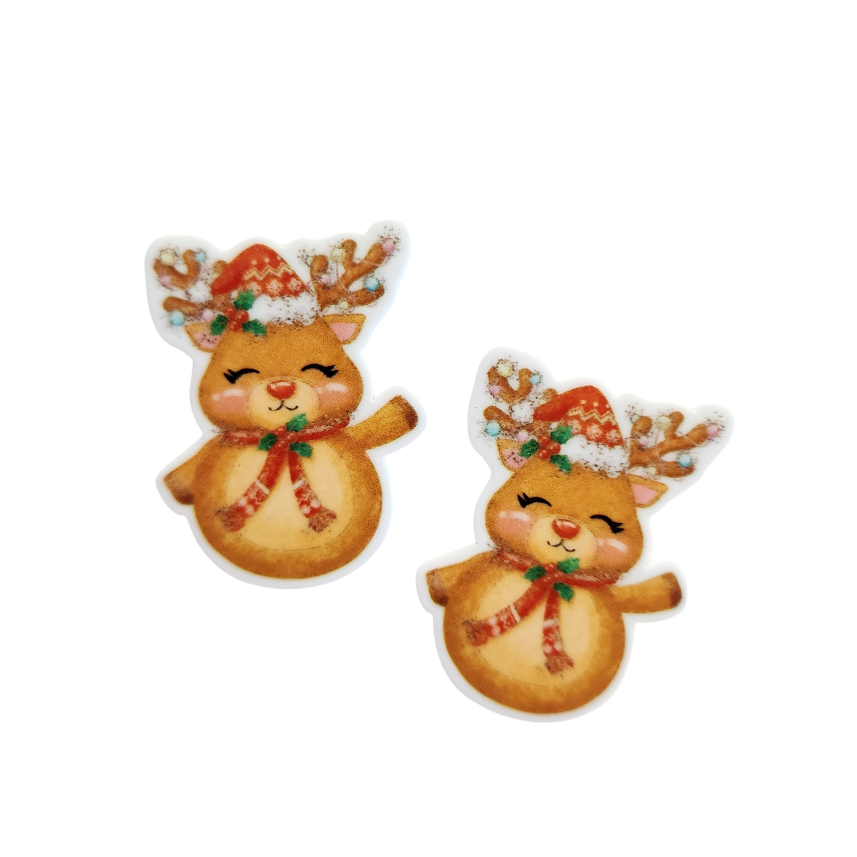 2pc Reindeer Planar Resin