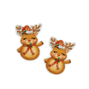 2pc Reindeer Planar Resin