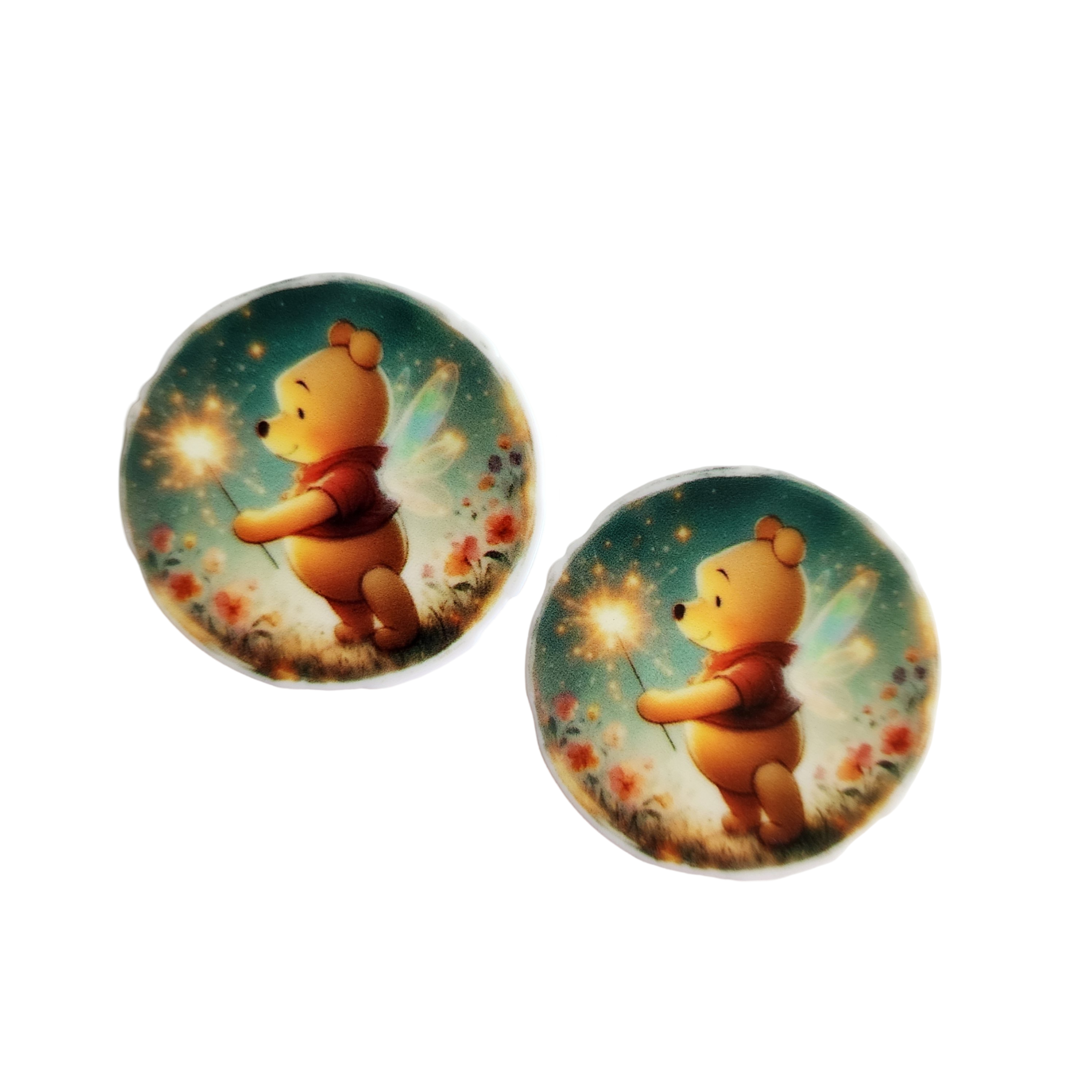 2pc Honey Bear Fairy Planar Resin