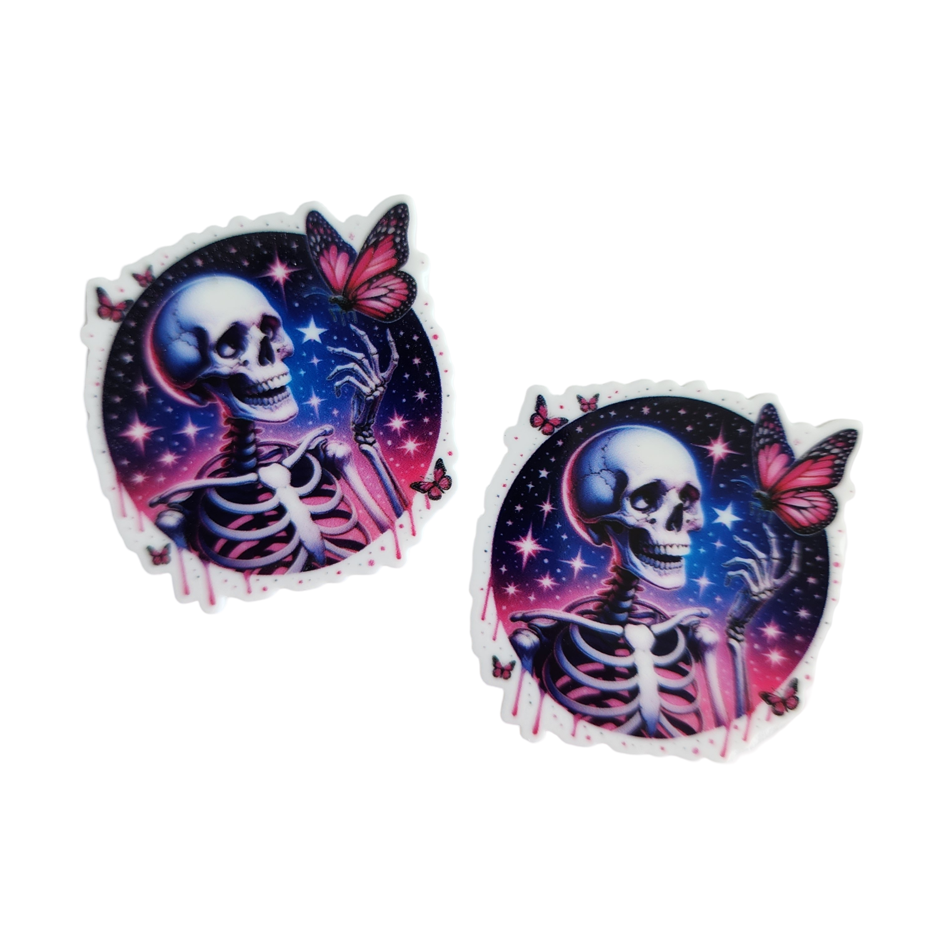 2pc Stellar Skeleton Planar Resin