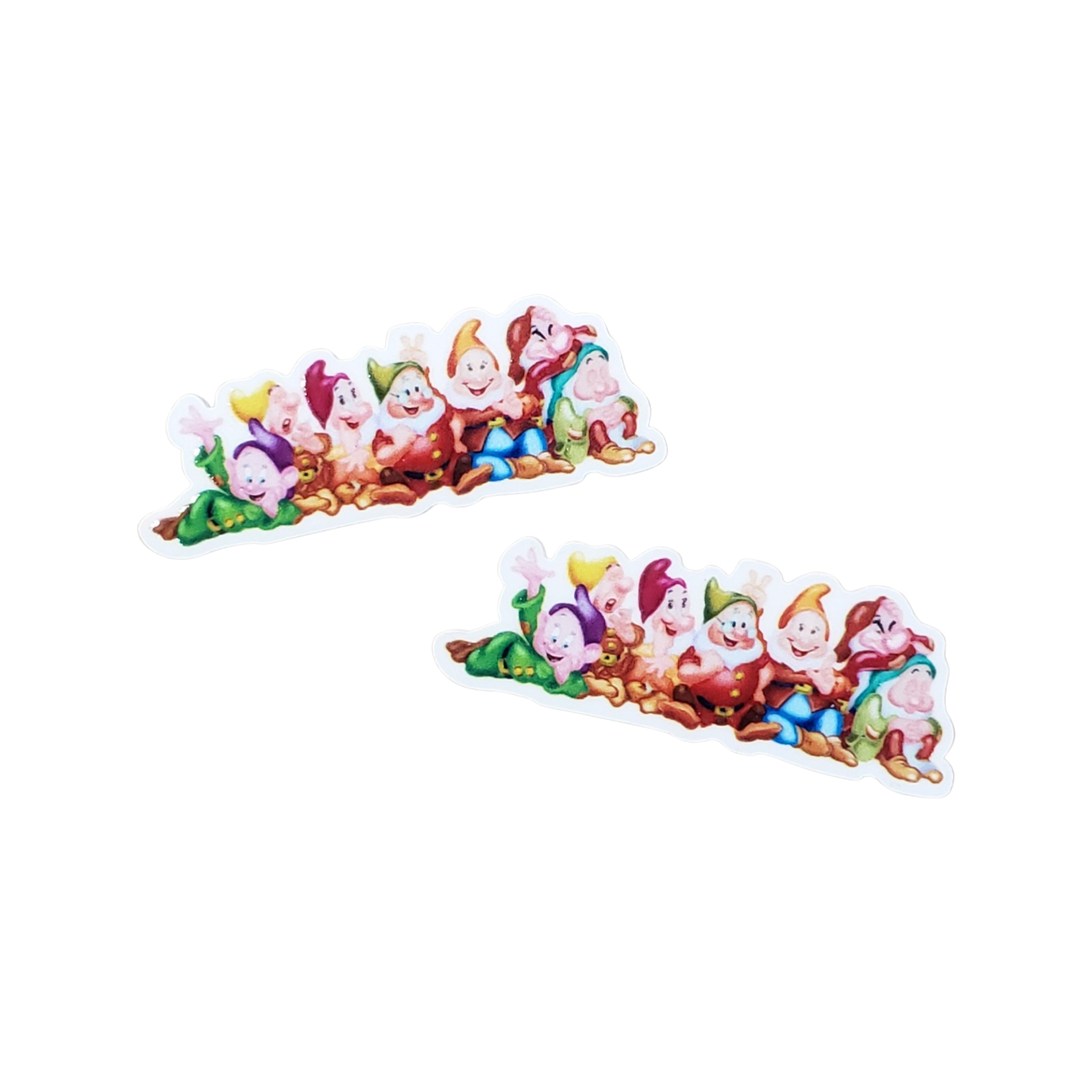 2pc Seven Dwarfs Planar Resin