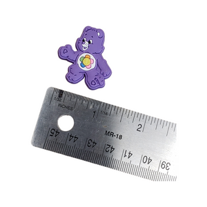 2pc Purple Bear Soft PVC Resin