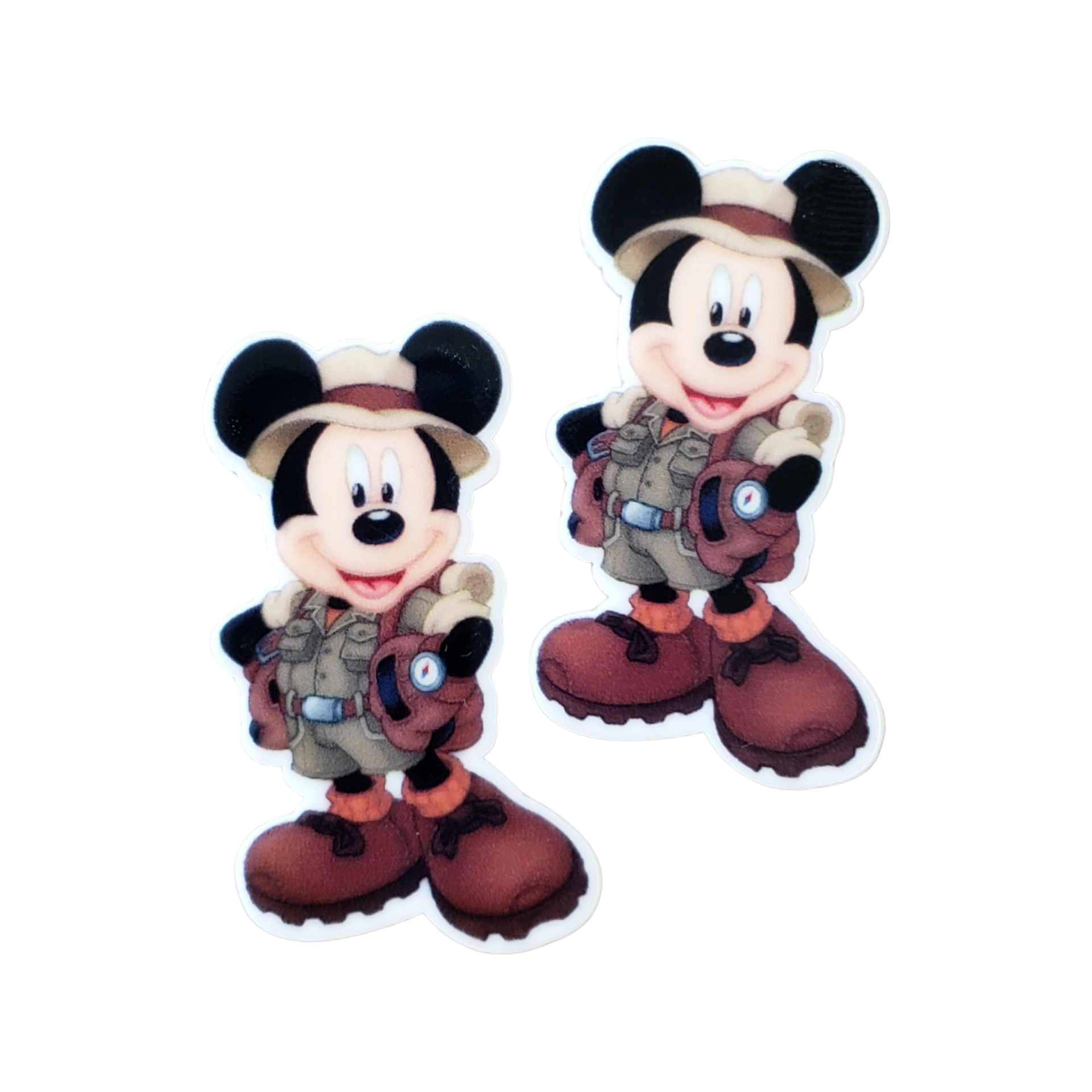 2pc Safari Mouse Planar Resin