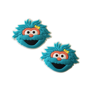 2pc Blue Monster Soft PVC Resin