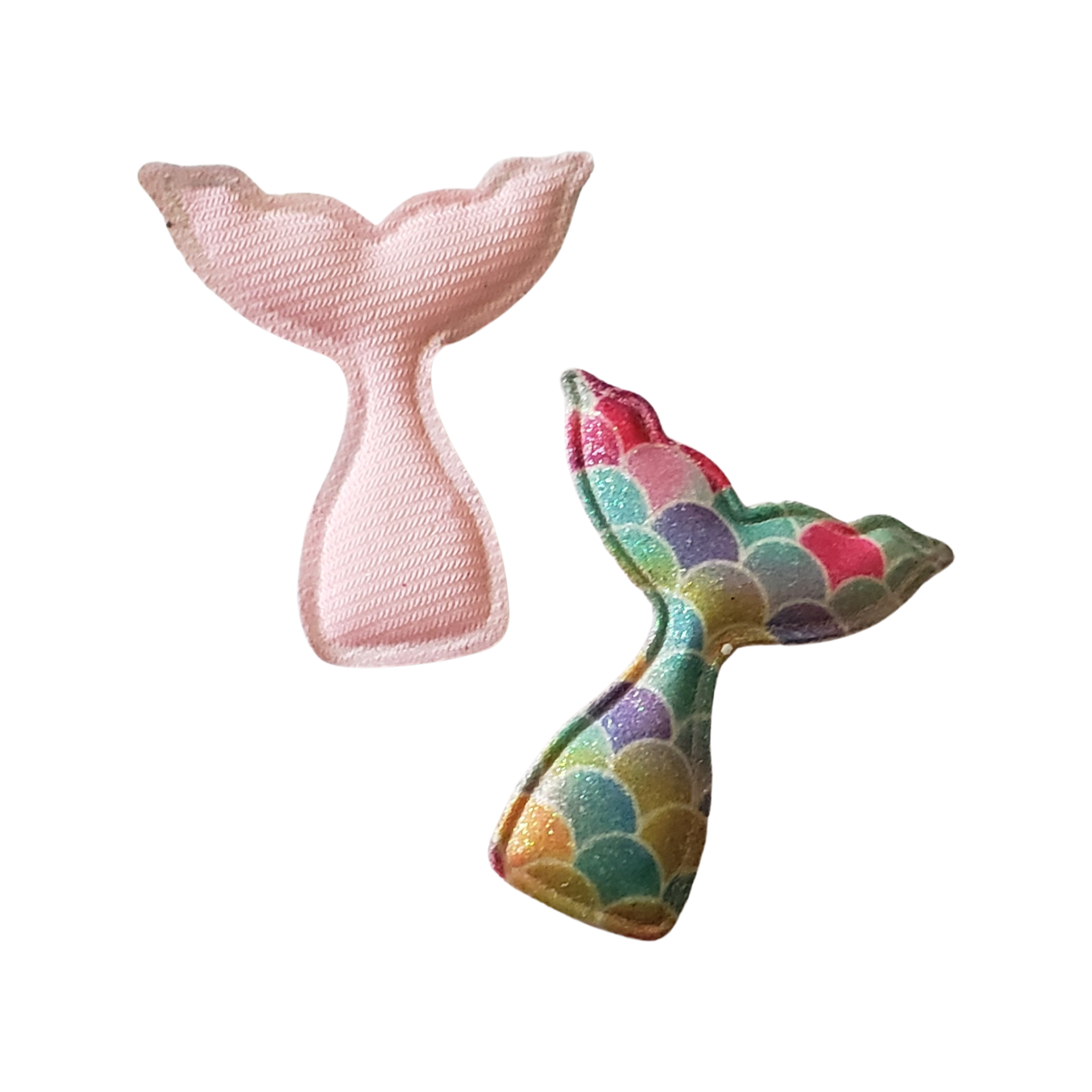 2pc Padded Mermaid Tail Applique