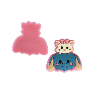 2pc Elephant Soft PVC Resin