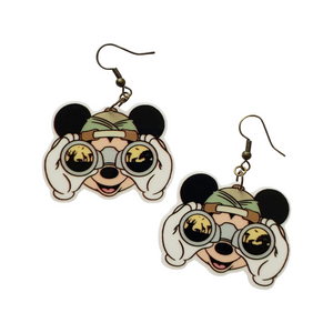 Animal Safari Drop Earrings