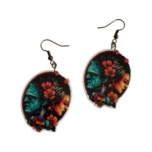 Frankenstein Drop Earrings