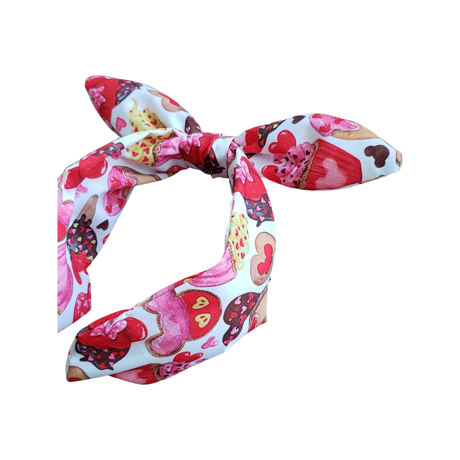 Mrs. Mouse Cupcake Knotted Headband