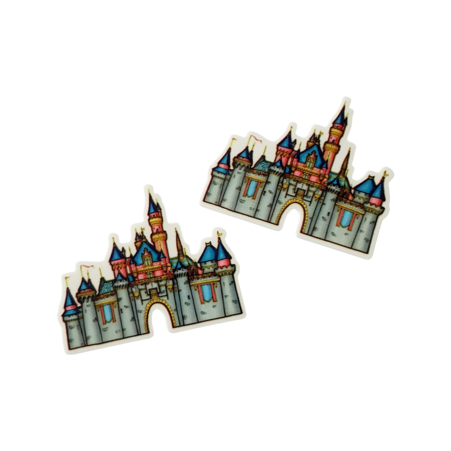 2pc Princess Castle Planar Resin