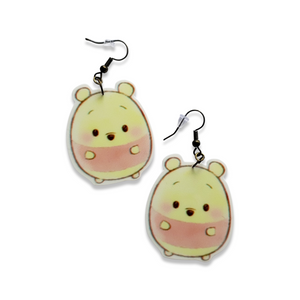 Honey Bear Drop Earrings