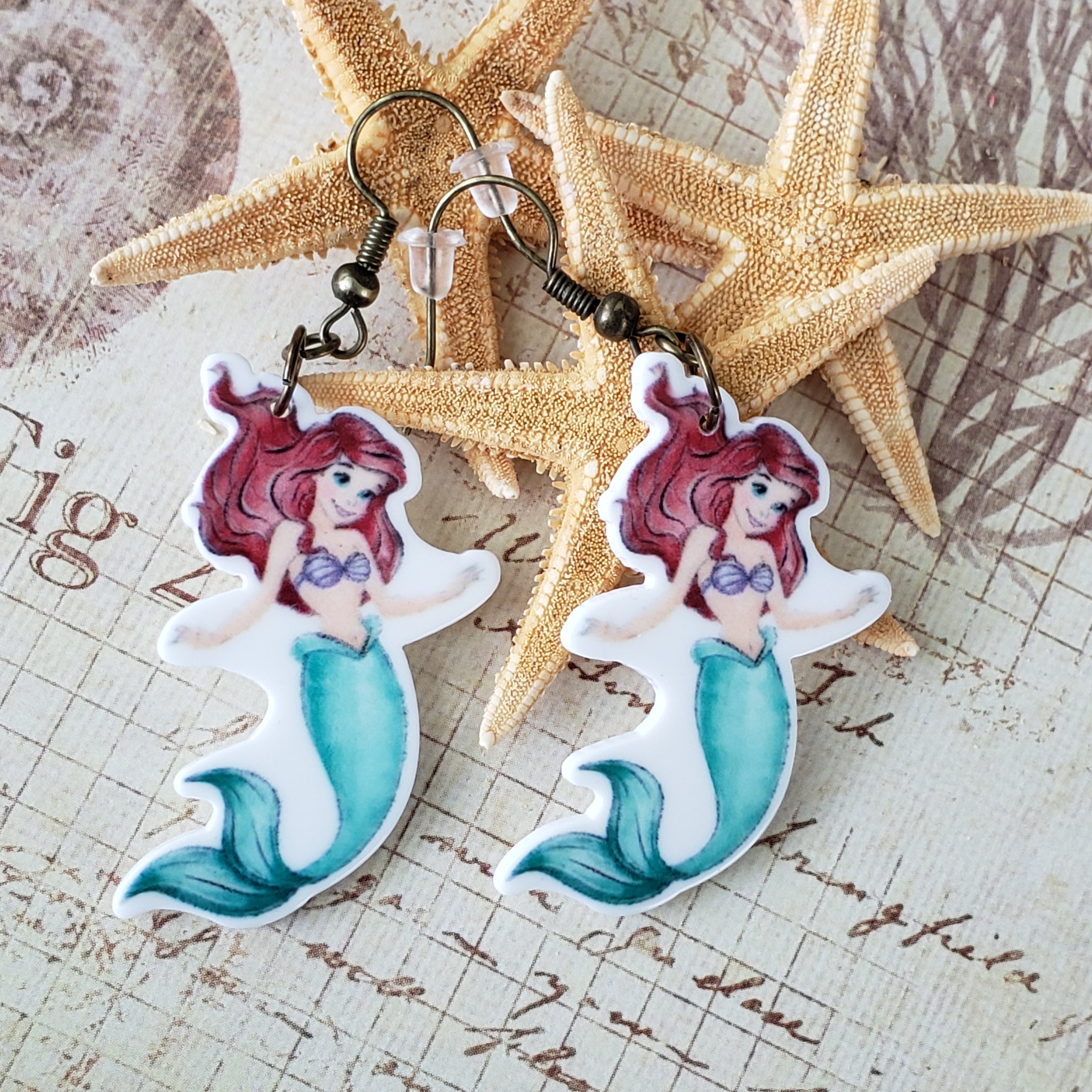 Mermaid Drop Earrings