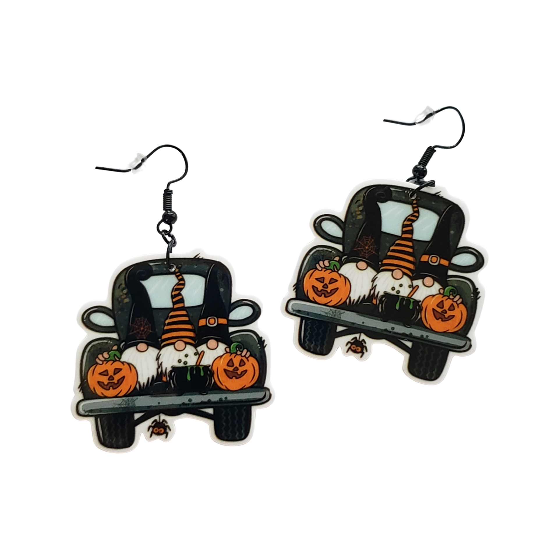 Halloween Gnome Drop Earrings