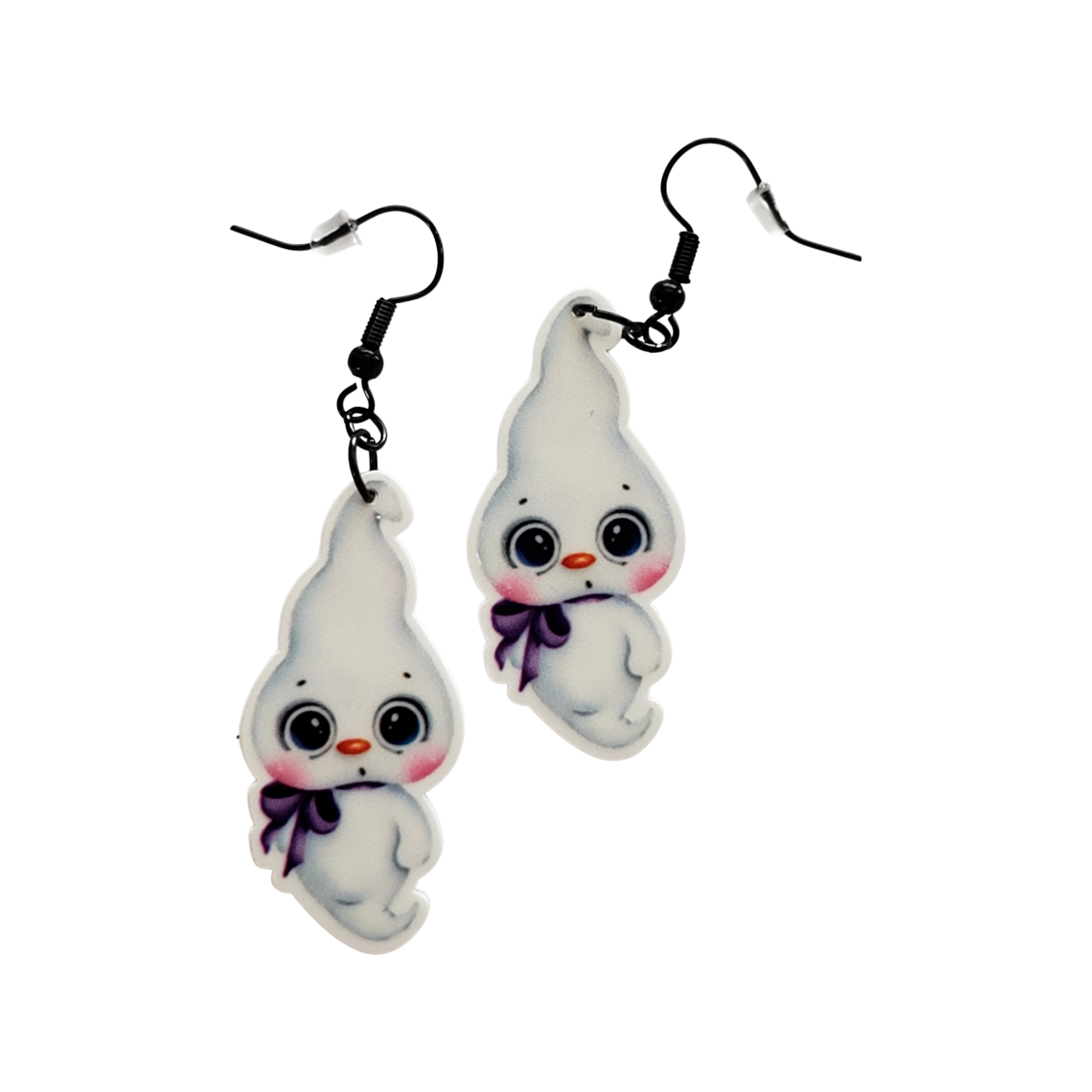 Kawaii Ghost Drop Earrings