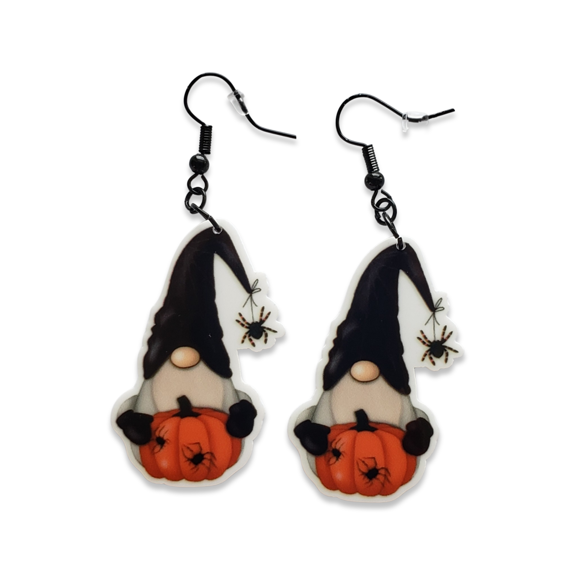 Halloween Spooky Gnome Drop Earrings