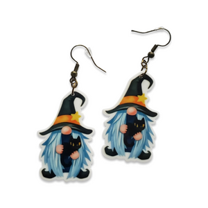 Witchy Gnome Drop Earrings