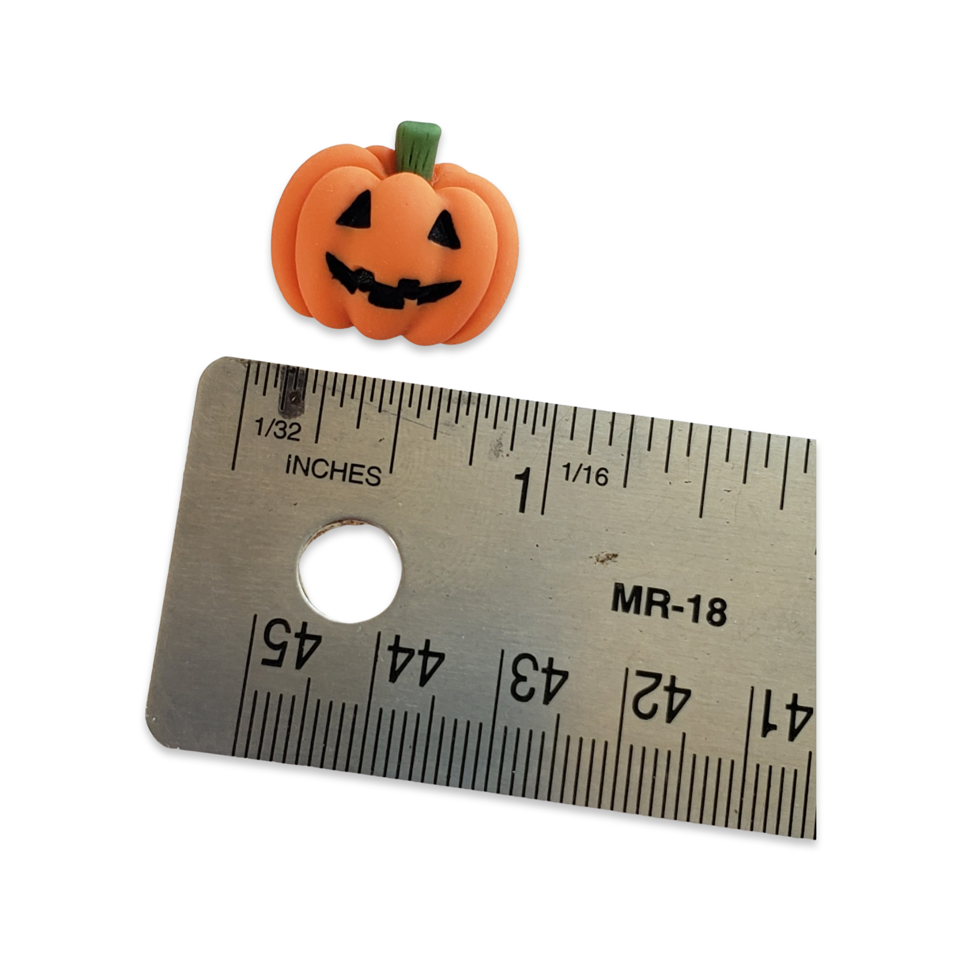 1oz Jack-O-Lantern Resin Flatback Cabochons