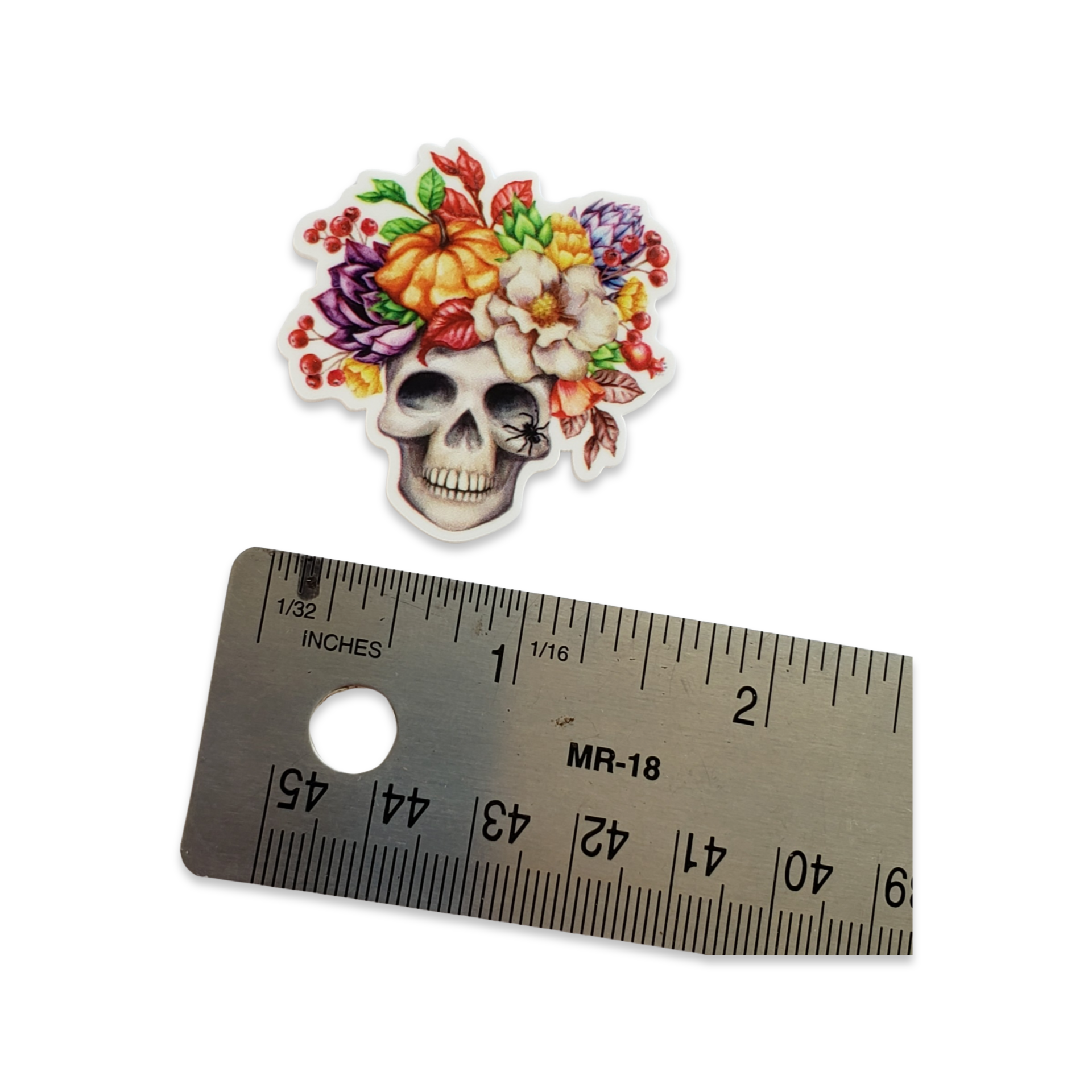 2pc Sugar Skull D Planar Resin