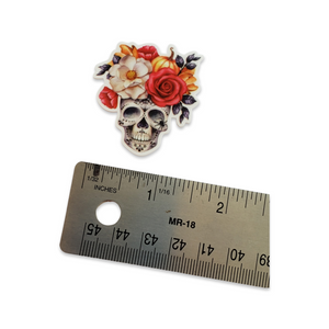 2pc Sugar Skull E Planar Resin