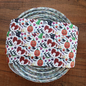 7/8" Happy Halloween Printed Grosgrain Ribbon