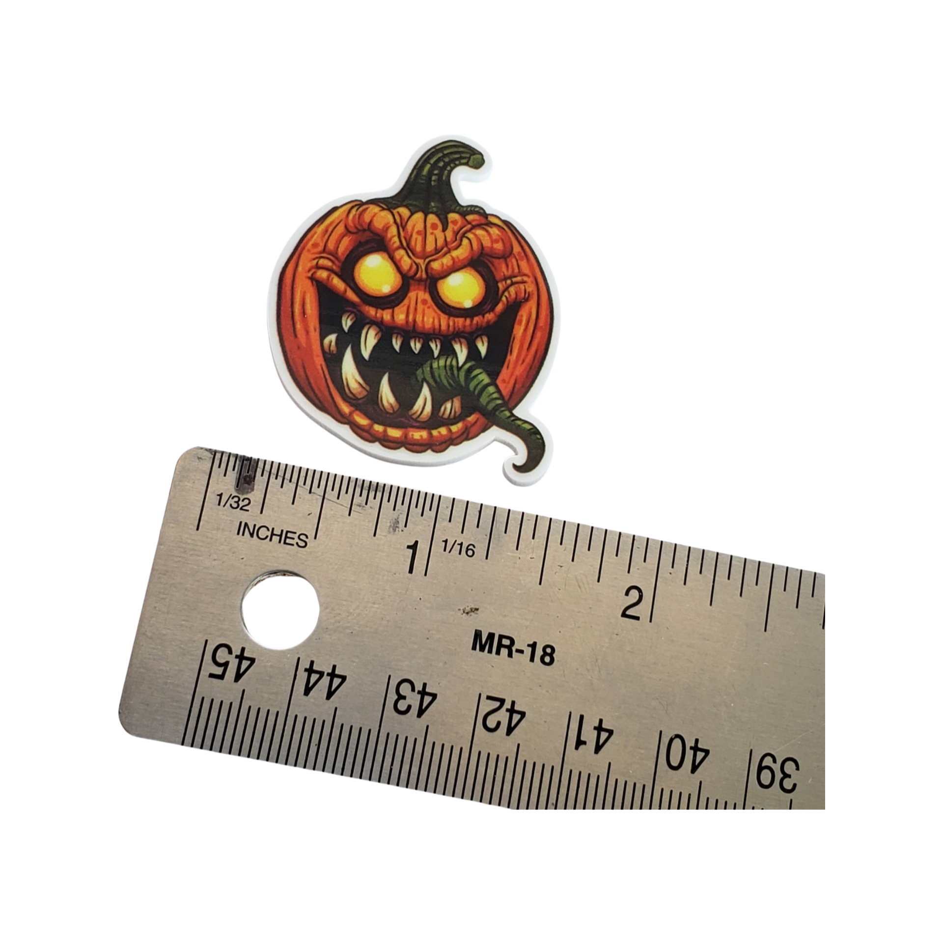 2pc Halloween Pumpkin Planar Resin