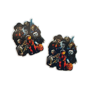 2pc Horror Movie Planar Resin