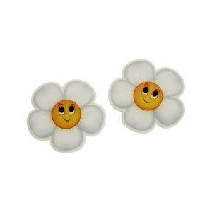 2pc Daisy Planar Resin