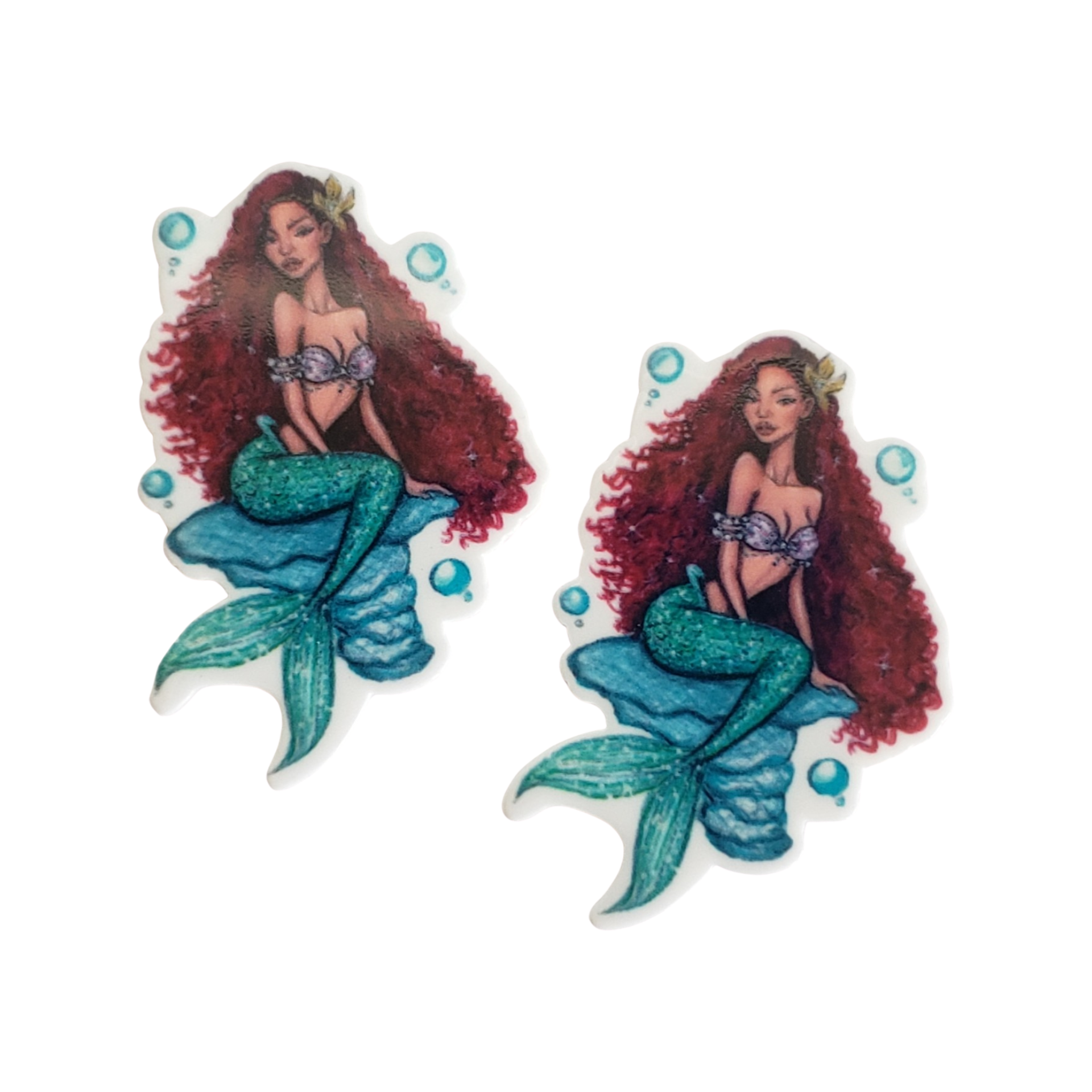 2pc Mermaid Planar Resin