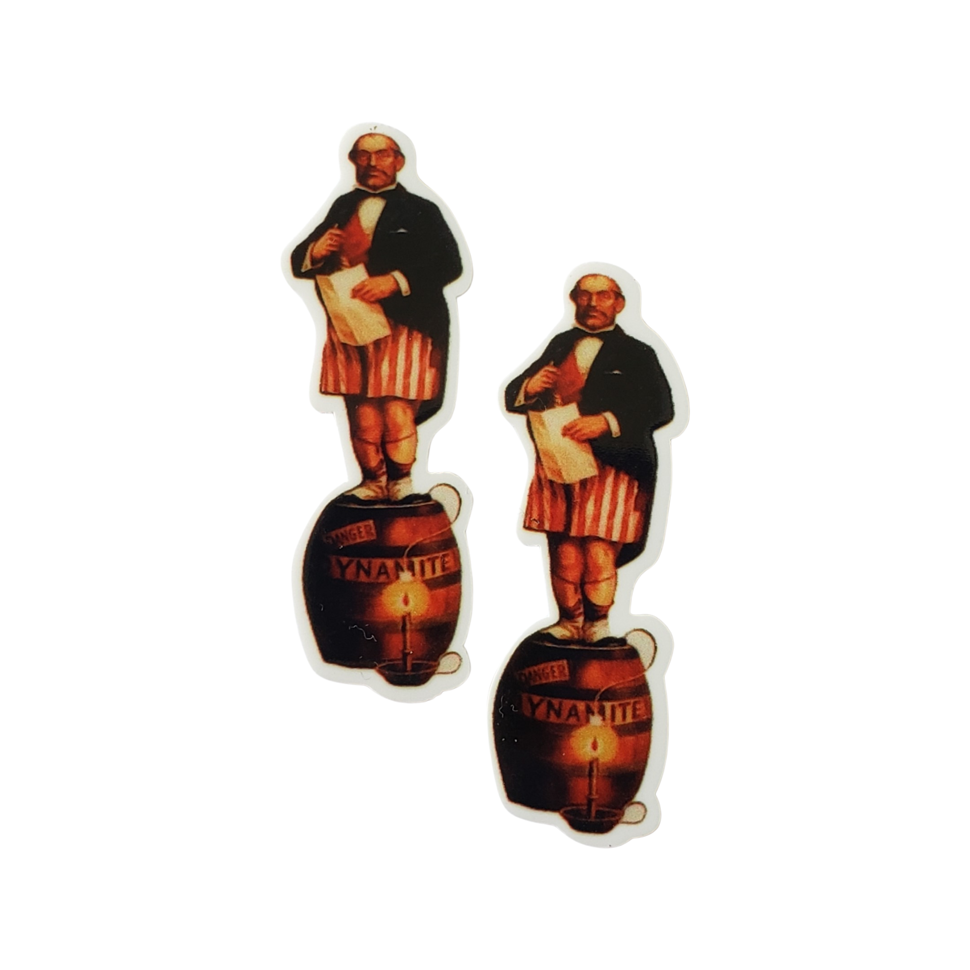 2pc Haunted Mansion Mr. Dynamite Planar Resin