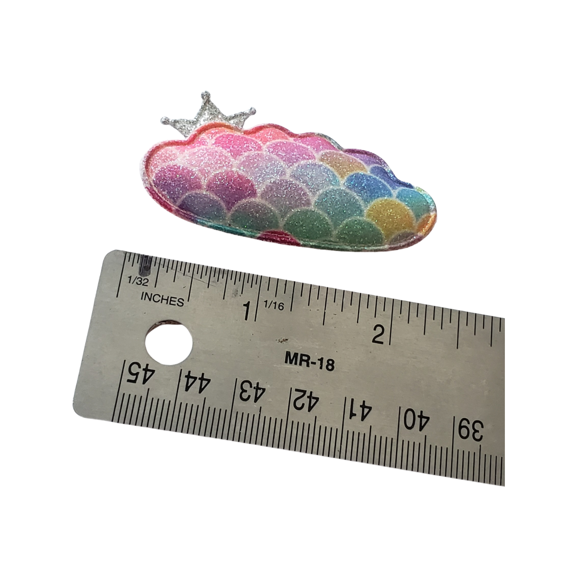 Rainbow Mermaid Cloud Hair Applique