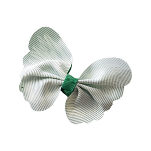 Green Ribbon Butterfly Applique