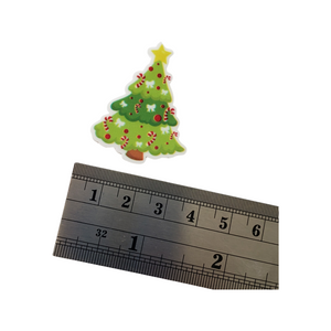 2pc Christmas Tree Planar Resin