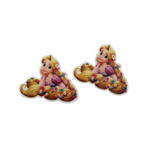 2pc Purple Princess Planar Resin