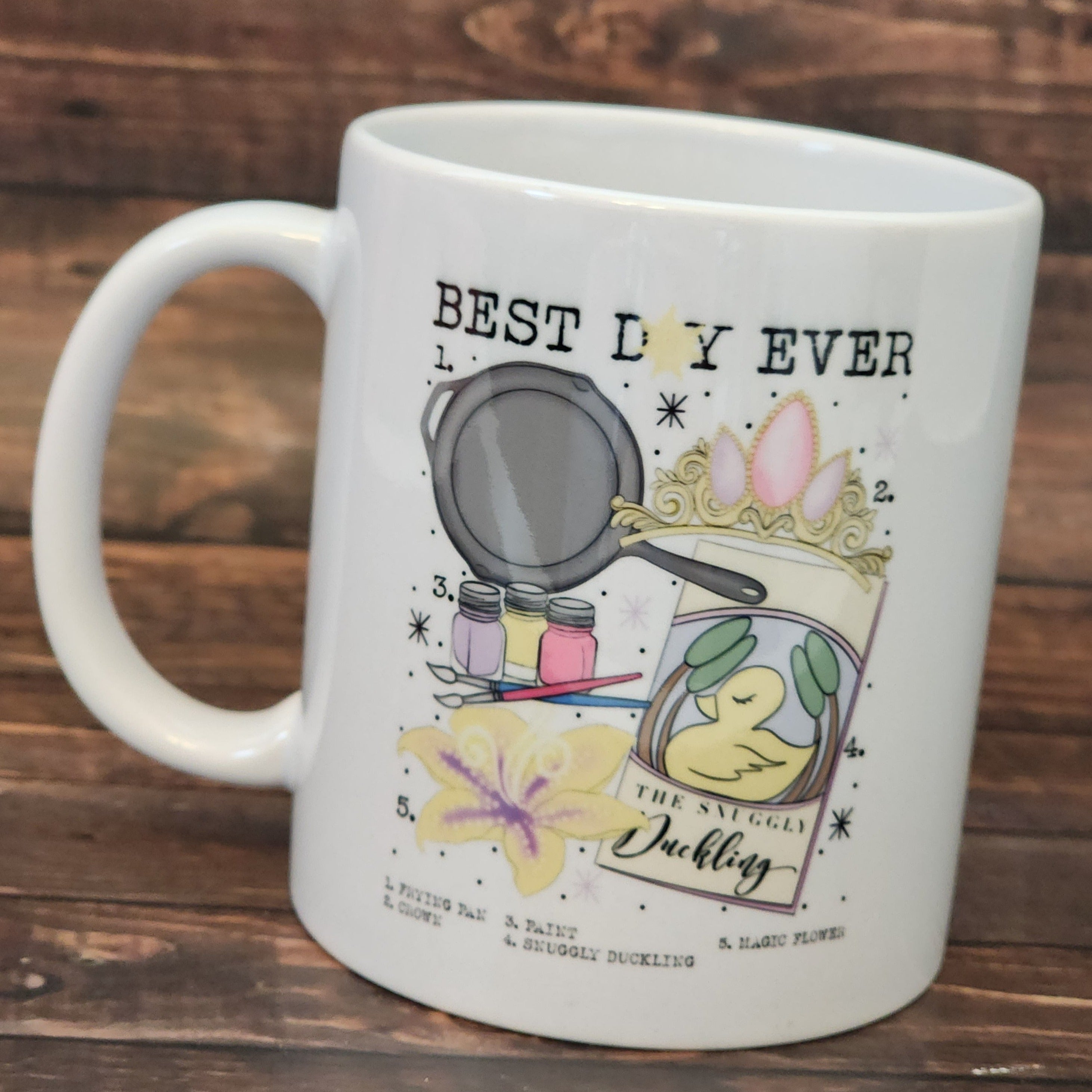 11oz Best Day Ever Ceramic Mug