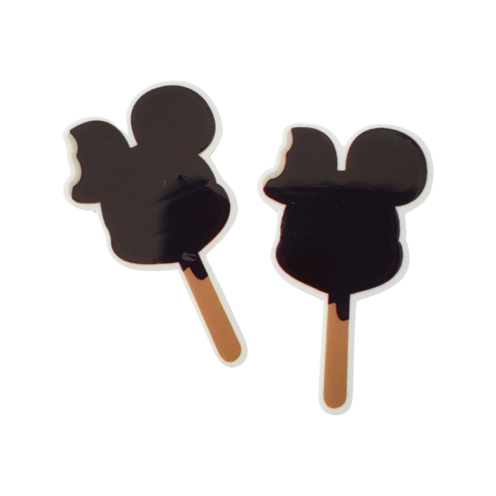 2pc Mouse Ice-cream Bar Planar Resin