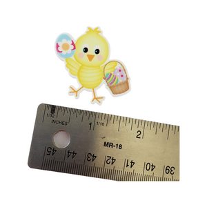 2pc Easter Chick Planar Resin