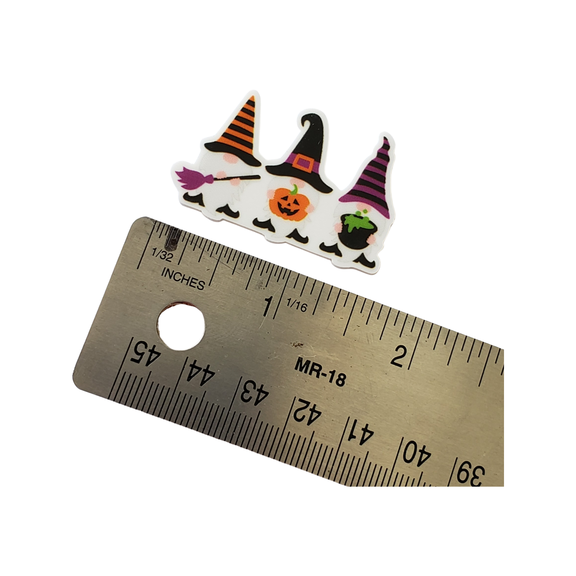 2pc Halloween Gnome Planar Resin